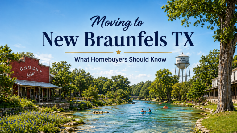 Moving to New Braunfels TX: What Homebuyers Should Know