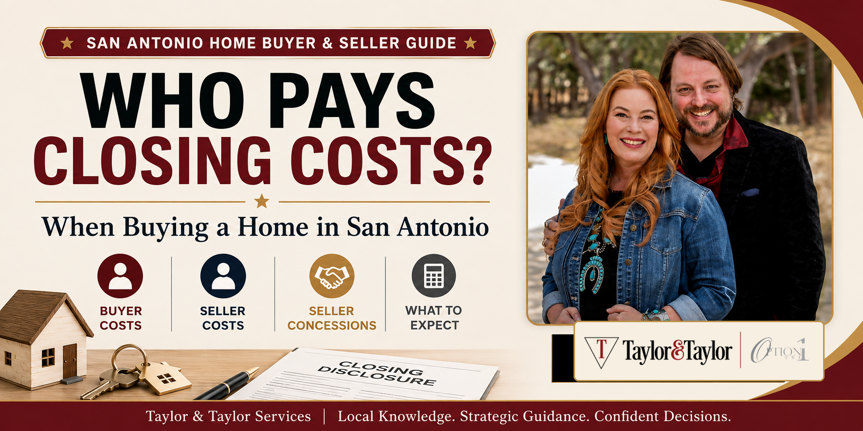 San Antonio closing costs guide explaining buyer costs, seller costs, and seller concessions